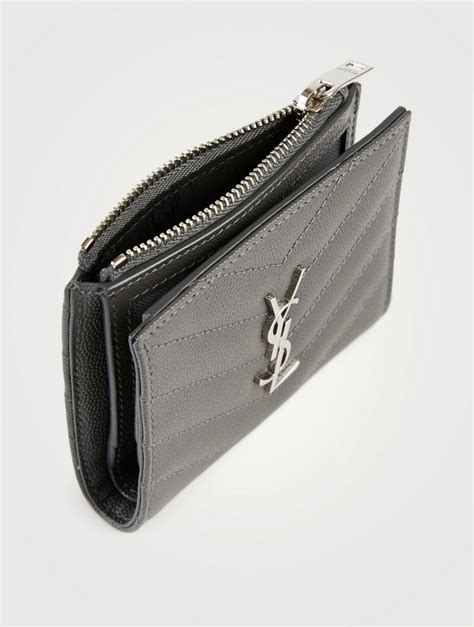 ysl monogram credit card holder|YSL keychain card holder.